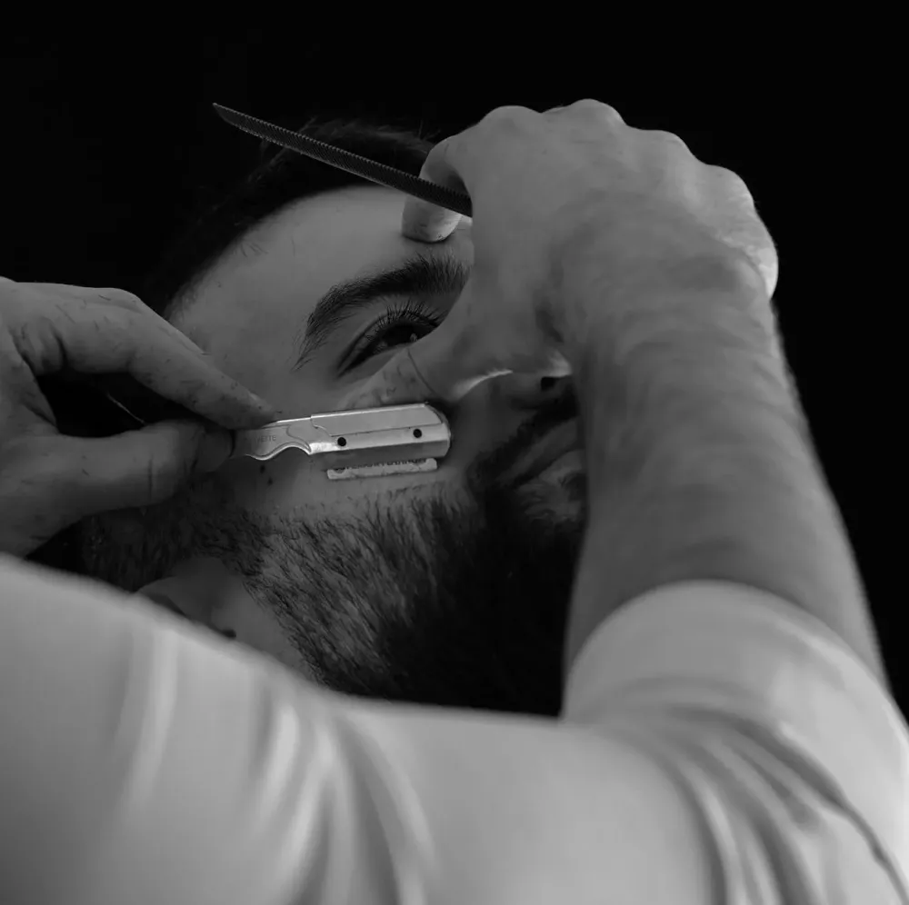 rasage barbe
